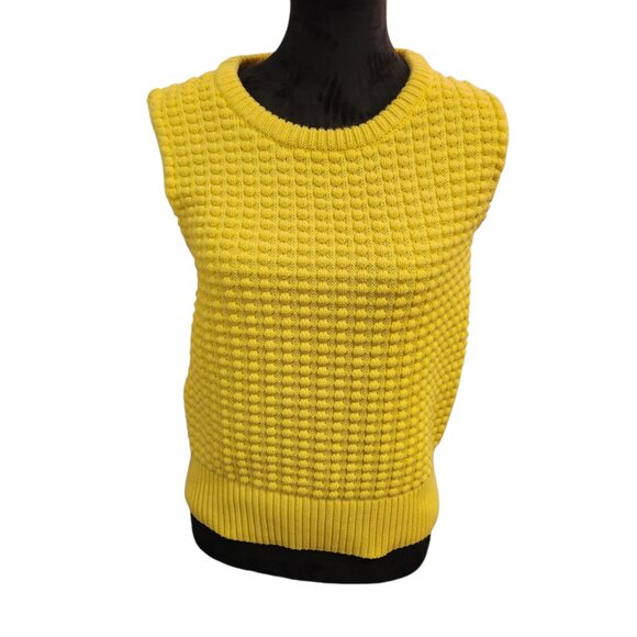 Vince Camuto Popcorn Sweater Vest Size M - Picture 2 of 7